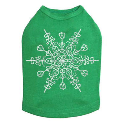 Extra Large Snowflake Tank Top