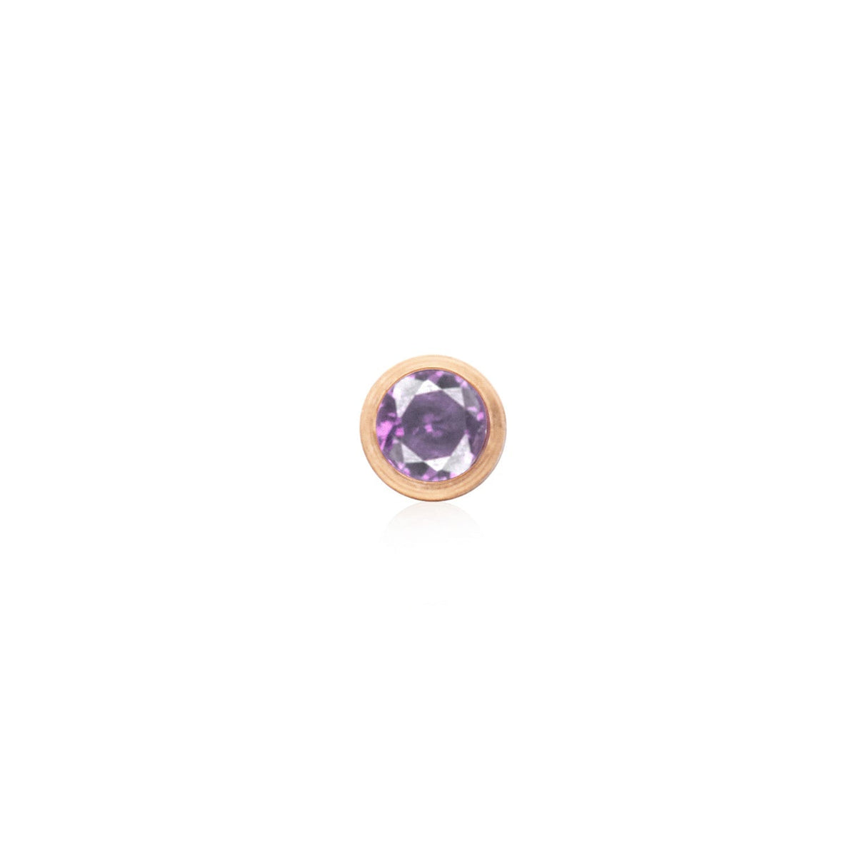 Custom Retro Birthstone (Rose Gold)