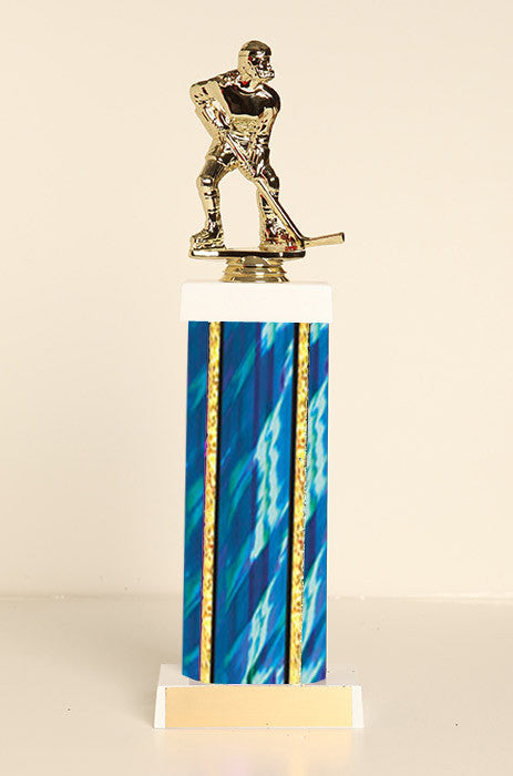 Female Hockey Square Column Trophy
