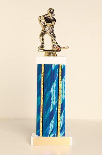 Female Hockey Square Column Trophy