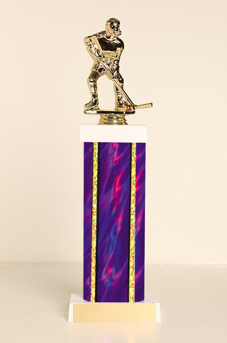 Female Hockey Square Column Trophy