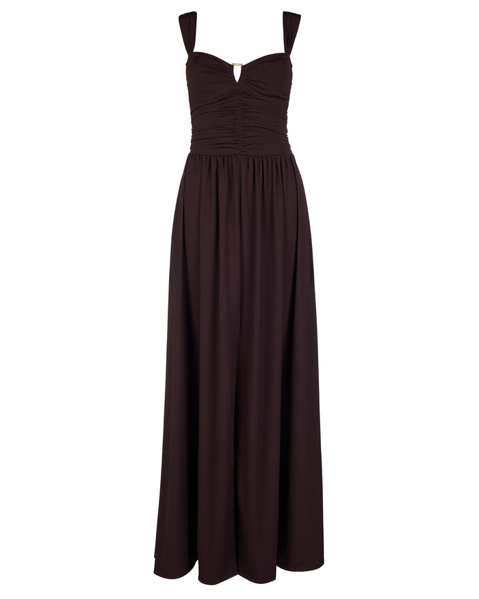 Outline image showing Goddessy Maxi Shapewear Dress