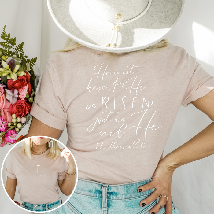 He Is Risen Easter T-Shirt