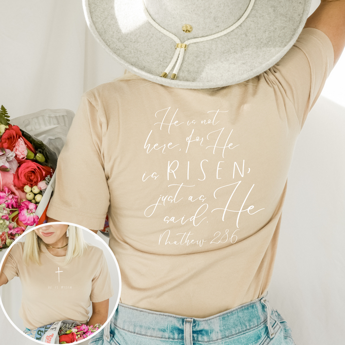 He Is Risen Easter T-Shirt