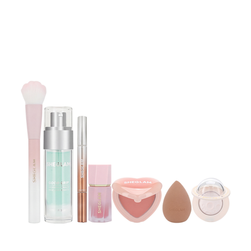 Lock & Glow Summer Set - Free Makeup Pouch
