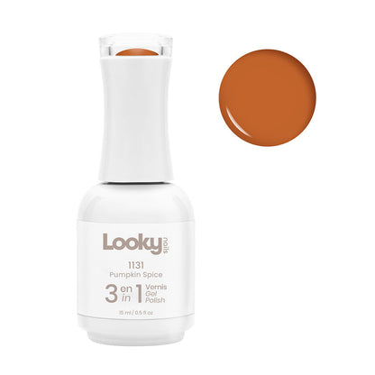 Looky Vernis Gel 3 en 1 #1131 Pumpkin Spice (Coffee Corner)
