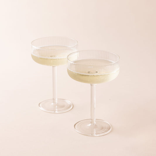 Luisa Millerighe Coppa Glasses, Pair