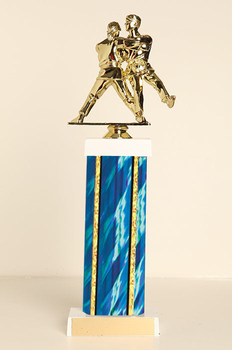 Male Judo / Double Square Column Trophy