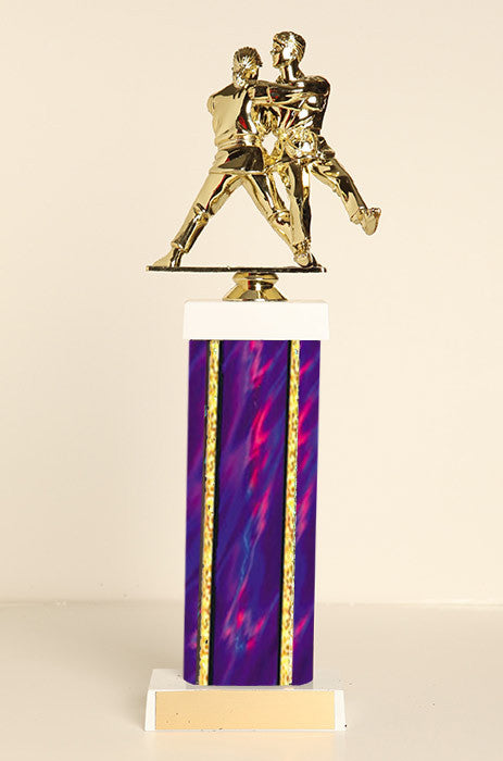 Male Judo / Double Square Column Trophy