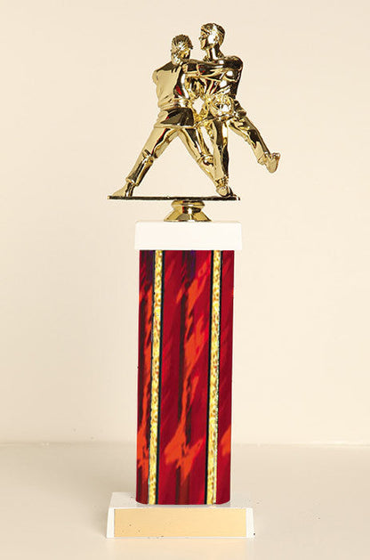 Male Judo / Double Square Column Trophy
