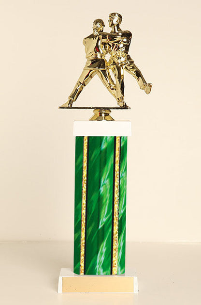 Male Judo / Double Square Column Trophy