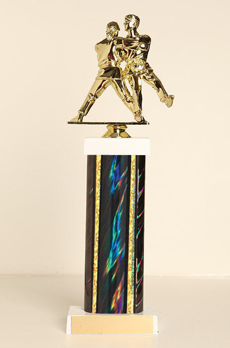 Male Judo / Double Square Column Trophy