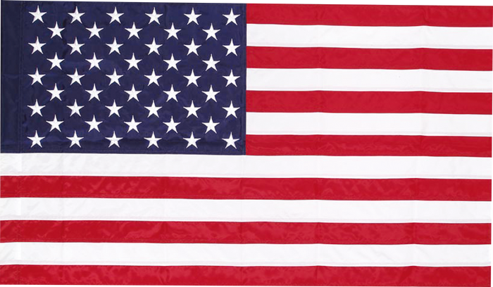 Natural American Flag 36in by 60in