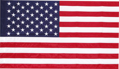Natural American Flag 36in by 60in