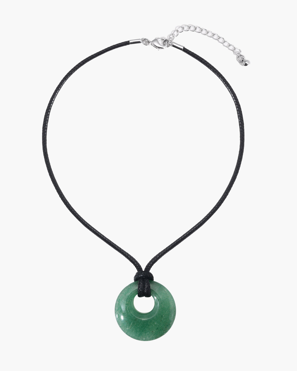 Green Aventurine Cord Necklace