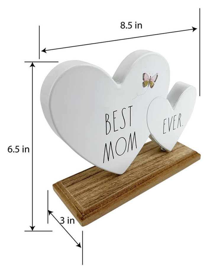 Rae Dunn Mom’s Office Sign “Best Mom Ever” Gift for Moms