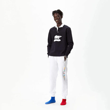 Red and Blue Mismatched Crew Socks