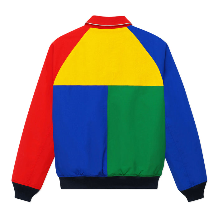 Rowing Blazers X Lands' End Og Colorblock Lightweight Spring Squall Sailing Jacket