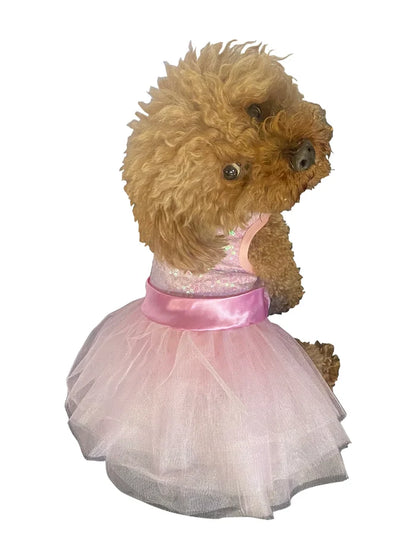 Sequin Dog Tutu (5 Colors)