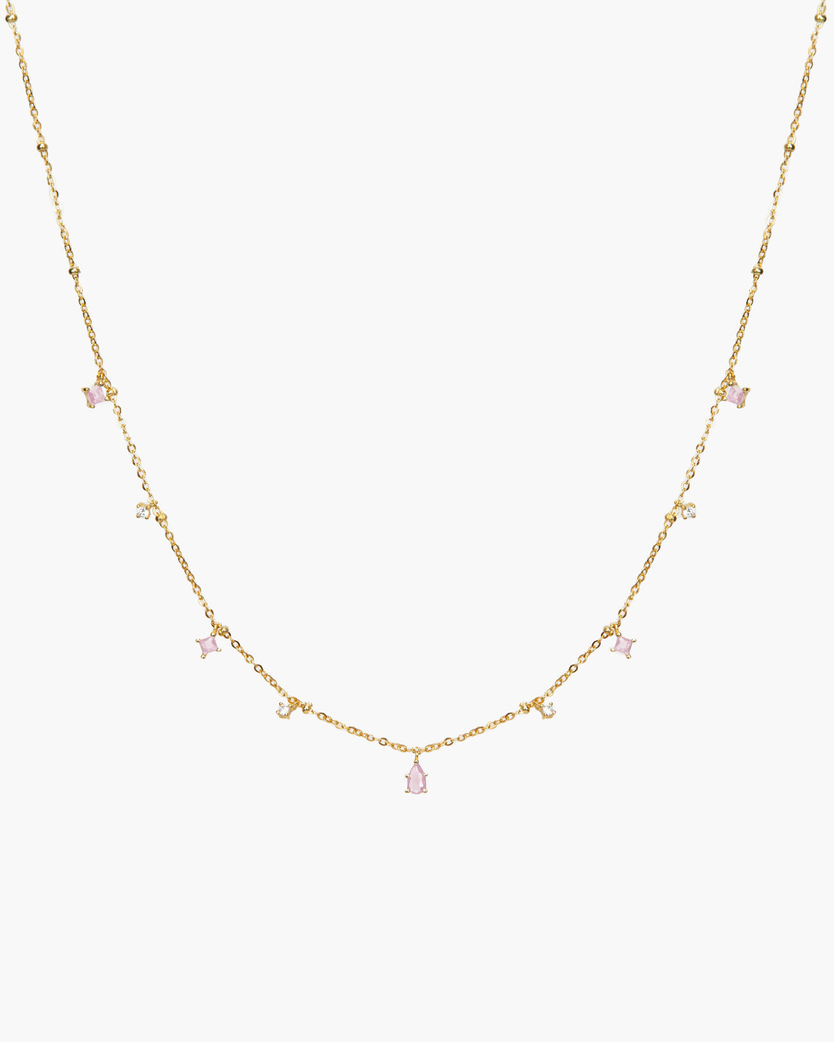 Elysee Necklace in Pink