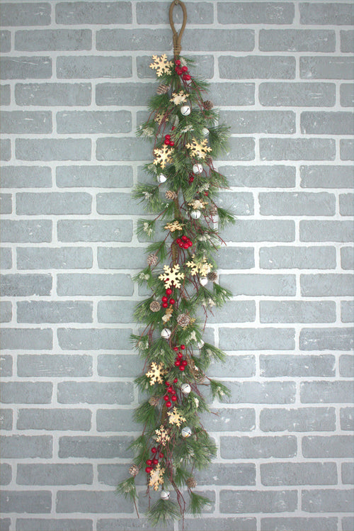 Sleigh Bells 4ft Garland