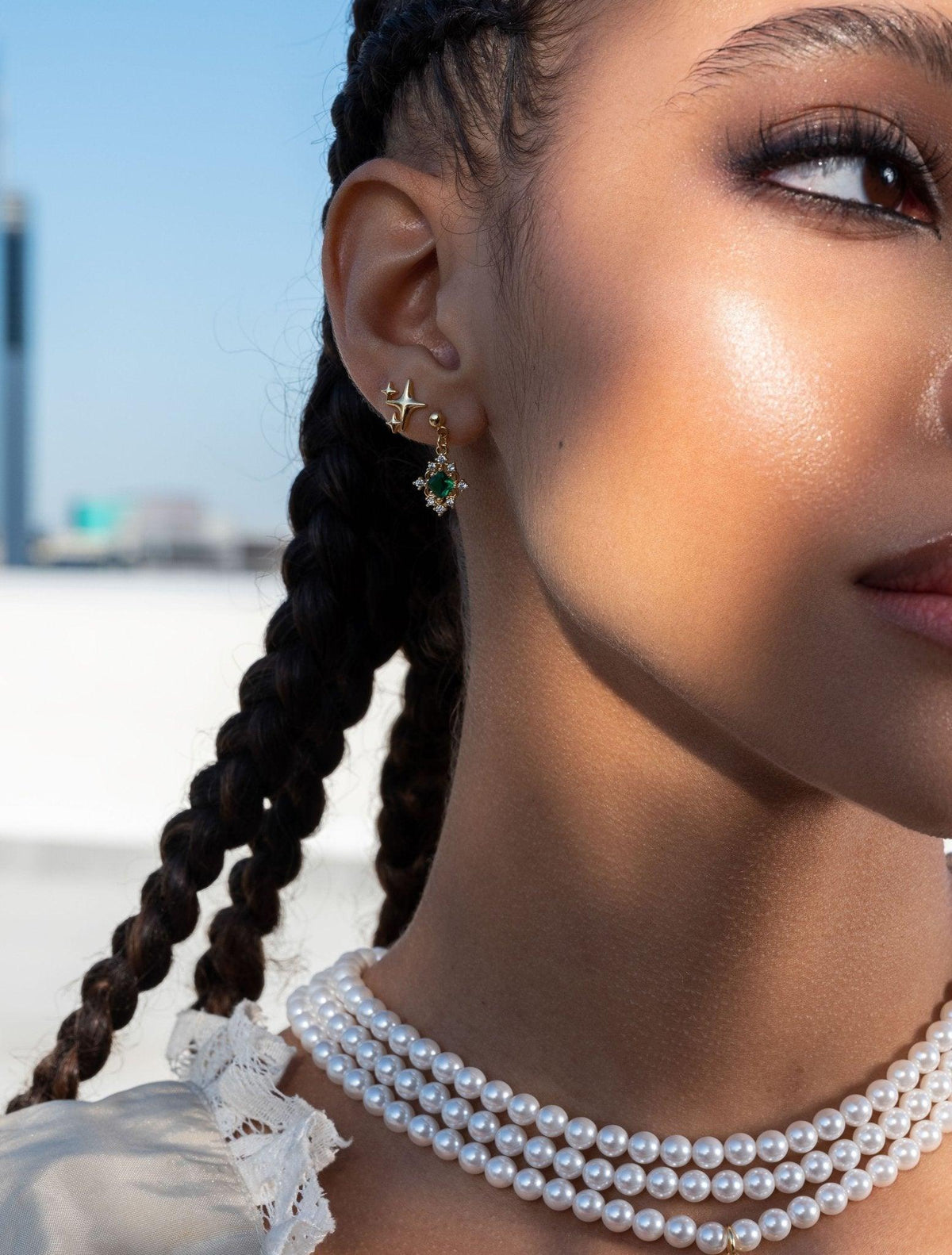 Sparkle Stud Earrings
