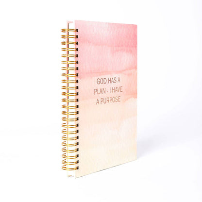 Spiral Bound Journal -  Plan & Purpose - 196 Pages