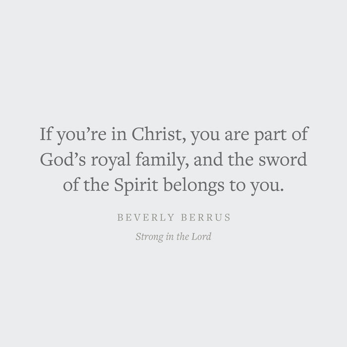 Strong in the Lord: A 30-Day Devotional on the Armor of God