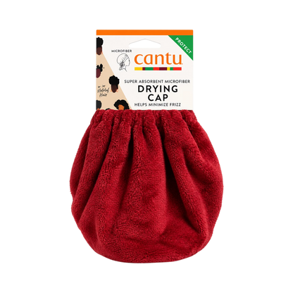 Cantu Super Absorbent Microfiber Drying Cap on hang tag