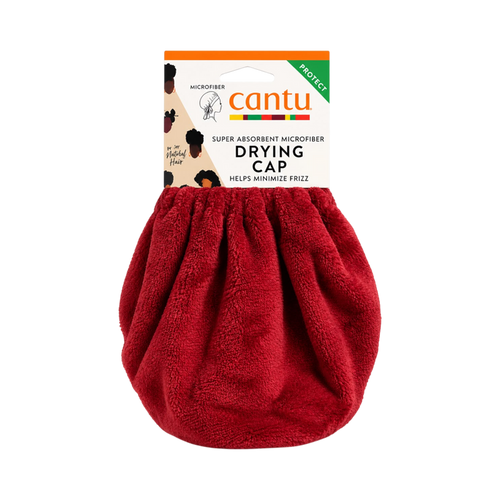Cantu Super Absorbent Microfiber Drying Cap on hang tag