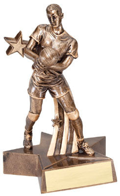 Superstars Series Resin Male Volleyball 6-1/2  or 8-1/2  inch