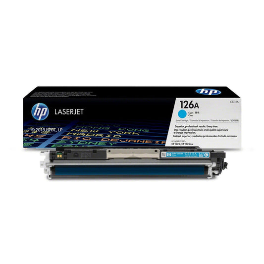 Toner Hp CE311A 126A Cyan (Liquidación) | Para LaserJet Pro CP1025 / M175 ✅ - Panamá