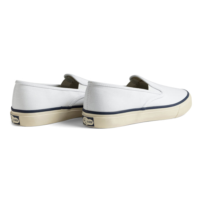 Unisex Cloud Slip On Deck Sneaker White